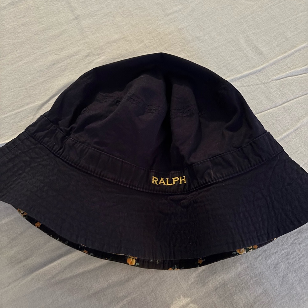 Reversible Ralph Lauren Bucket Hat - Picture 2 of 4